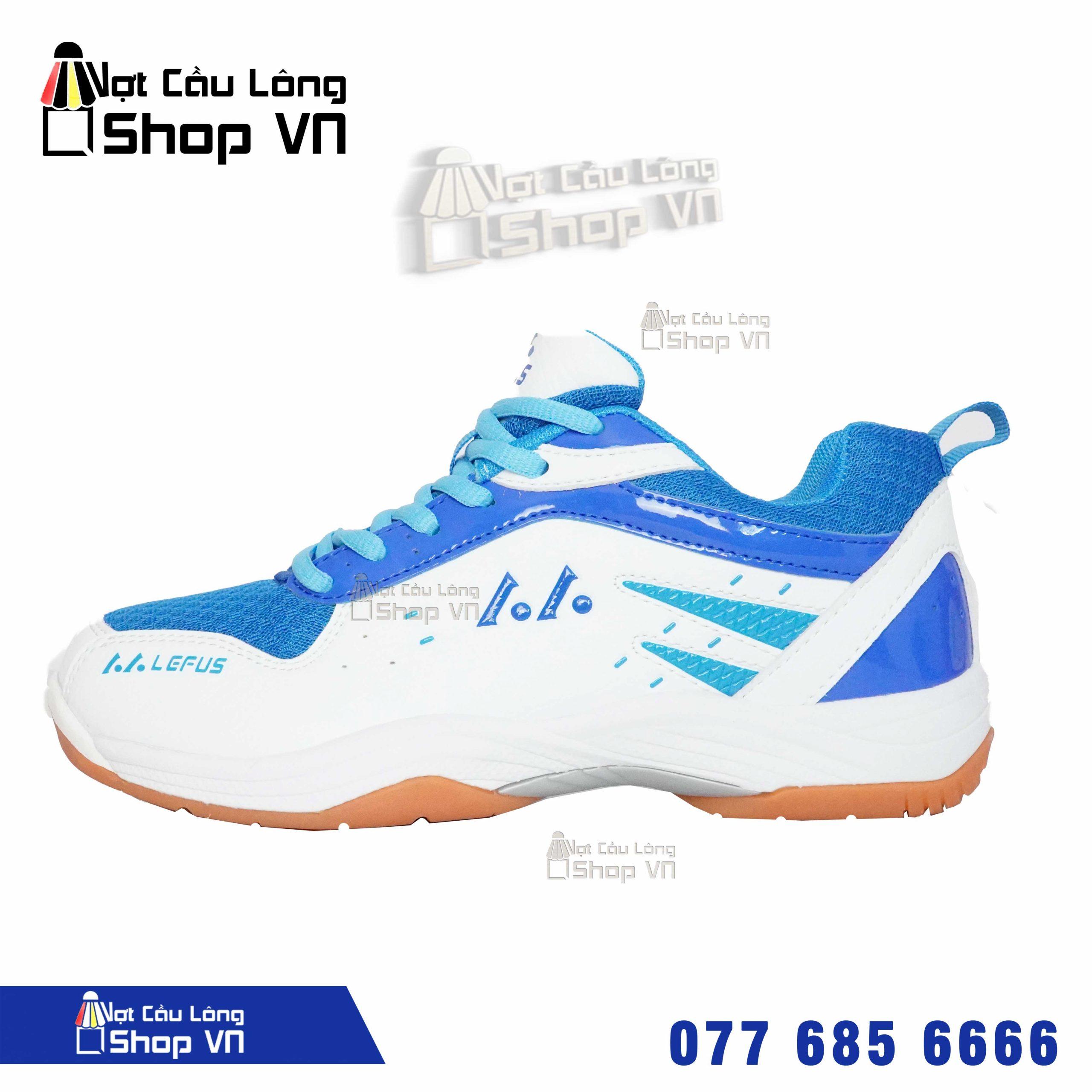 Giày Cầu Lông Lefus L05 Trắng/xanh