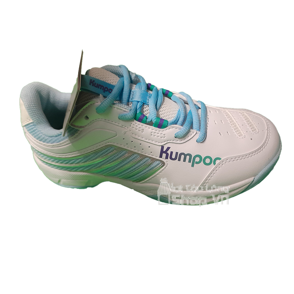 Giày Cầu Lông Kumpoo Kh-e301 Trắng/xanh Dương