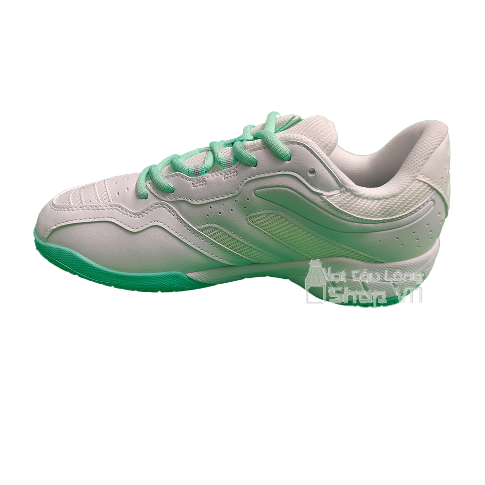 Giày Cầu Lông Kumpoo Kh-e301 Trắng/xanh Lá