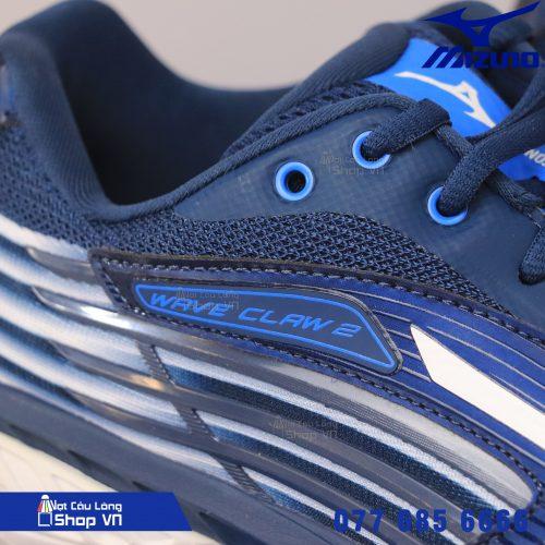Giày Cầu Lông Mizuno Wave Claw 2 Wide (71ga211301) Xanh Navy