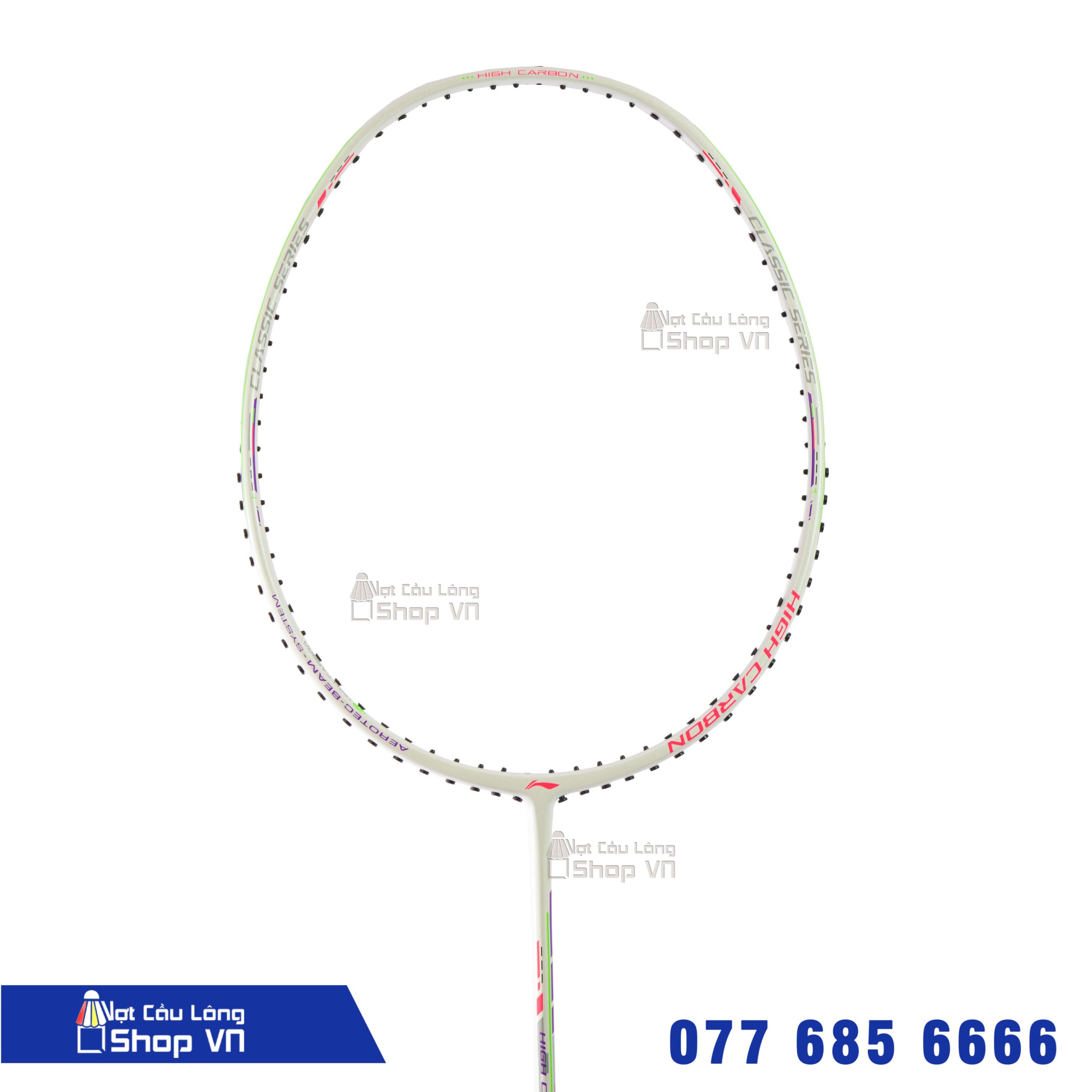 Vợt Cầu Lông Lining High Carbon 1000 Trắng - Nội Địa