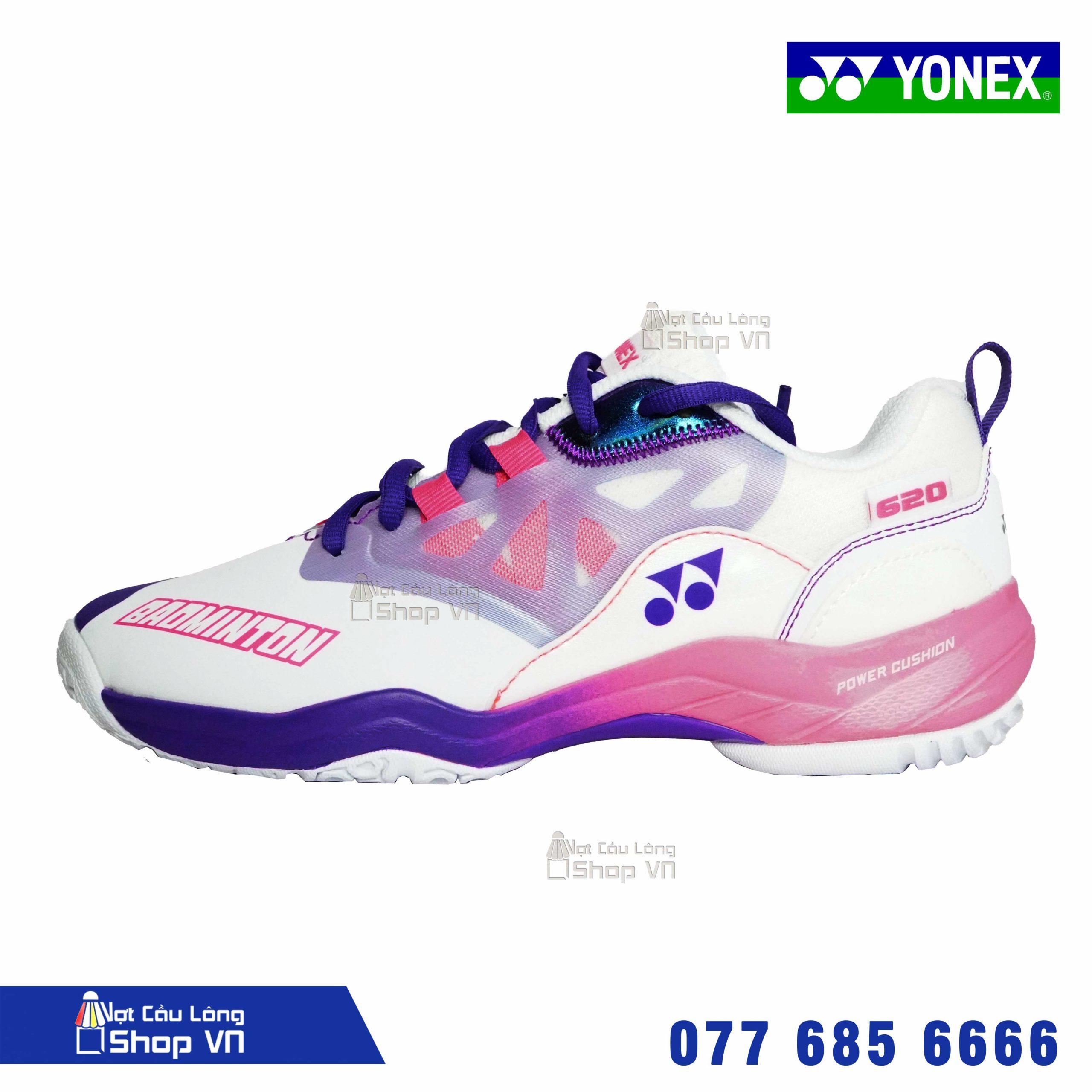 Giày Cầu Lông Yonex Shb620gcr Tím/hồng