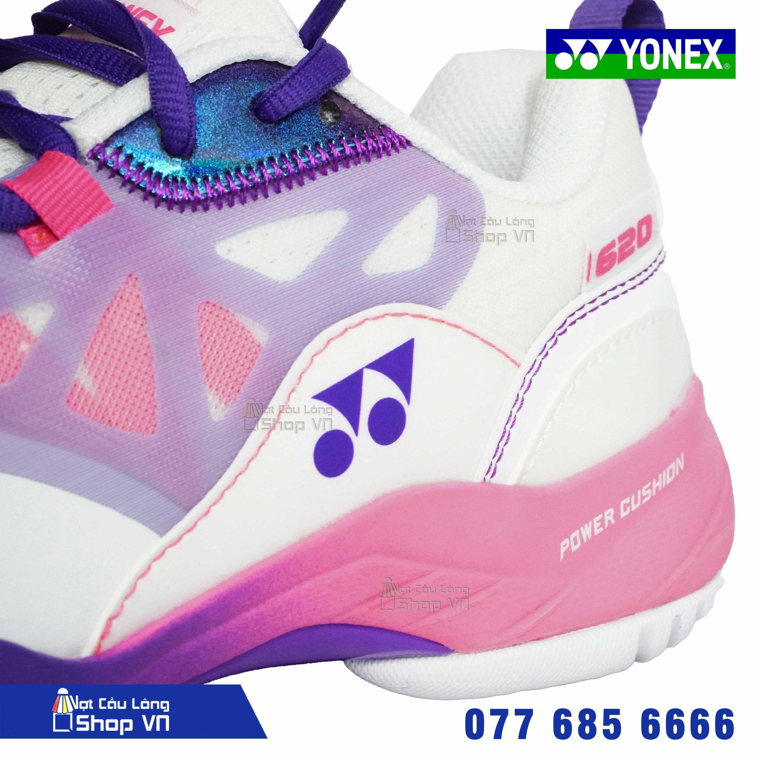 Giày Cầu Lông Yonex Shb620gcr Tím/hồng