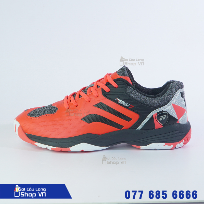 Giày Cầu Lông Yonex Akayu Super 7 Đỏ Đô (sc.rd/i.bl/gold)