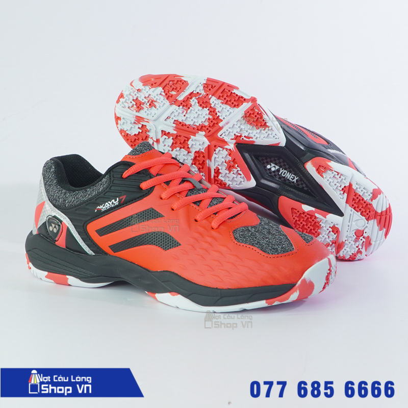 Giày Cầu Lông Yonex Akayu Super 7 Đỏ Đô (sc.rd/i.bl/gold)