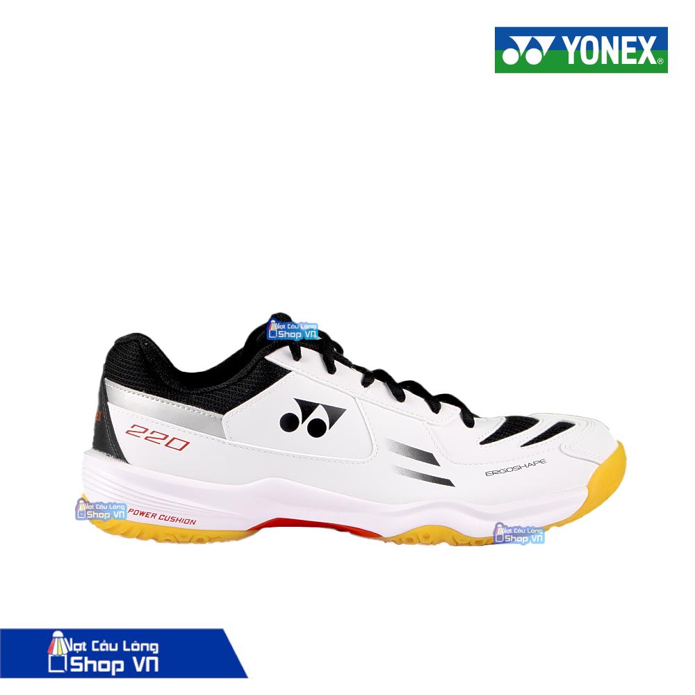 Giày Cầu Lông Yonex Shb220cr Trắng Đen Nội Địa
