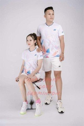 Áo Cầu Lông Yonex Nữ Gia Công - Trắng