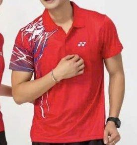 Áo Cầu Lông Yonex Có Cổ 1825b Đỏ