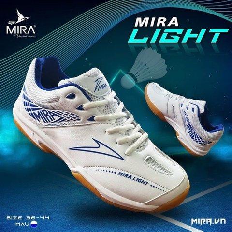 Giày Cầu Lông Mira Lighting Trắng