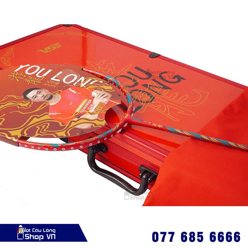 Set Vợt Cầu Lông Vs You Long Đỏ