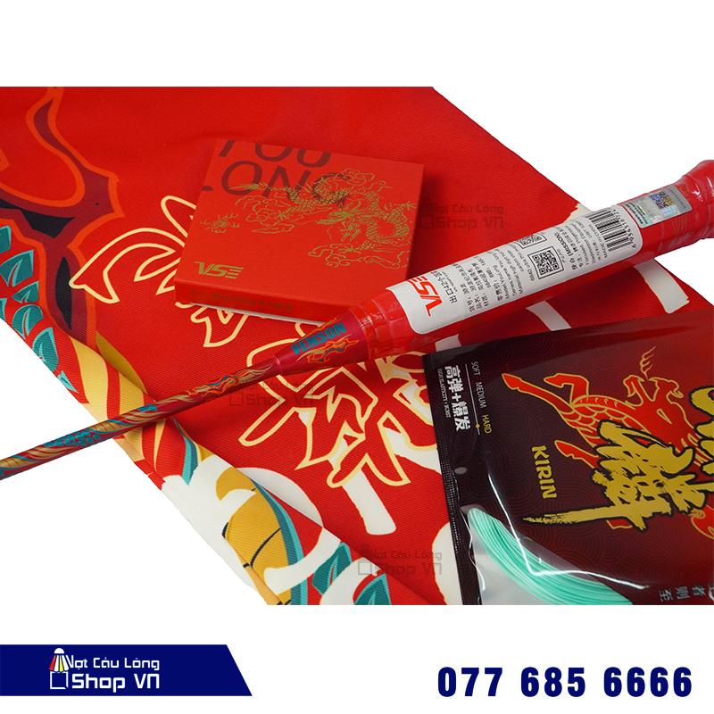 Set Vợt Cầu Lông Vs You Long Đỏ