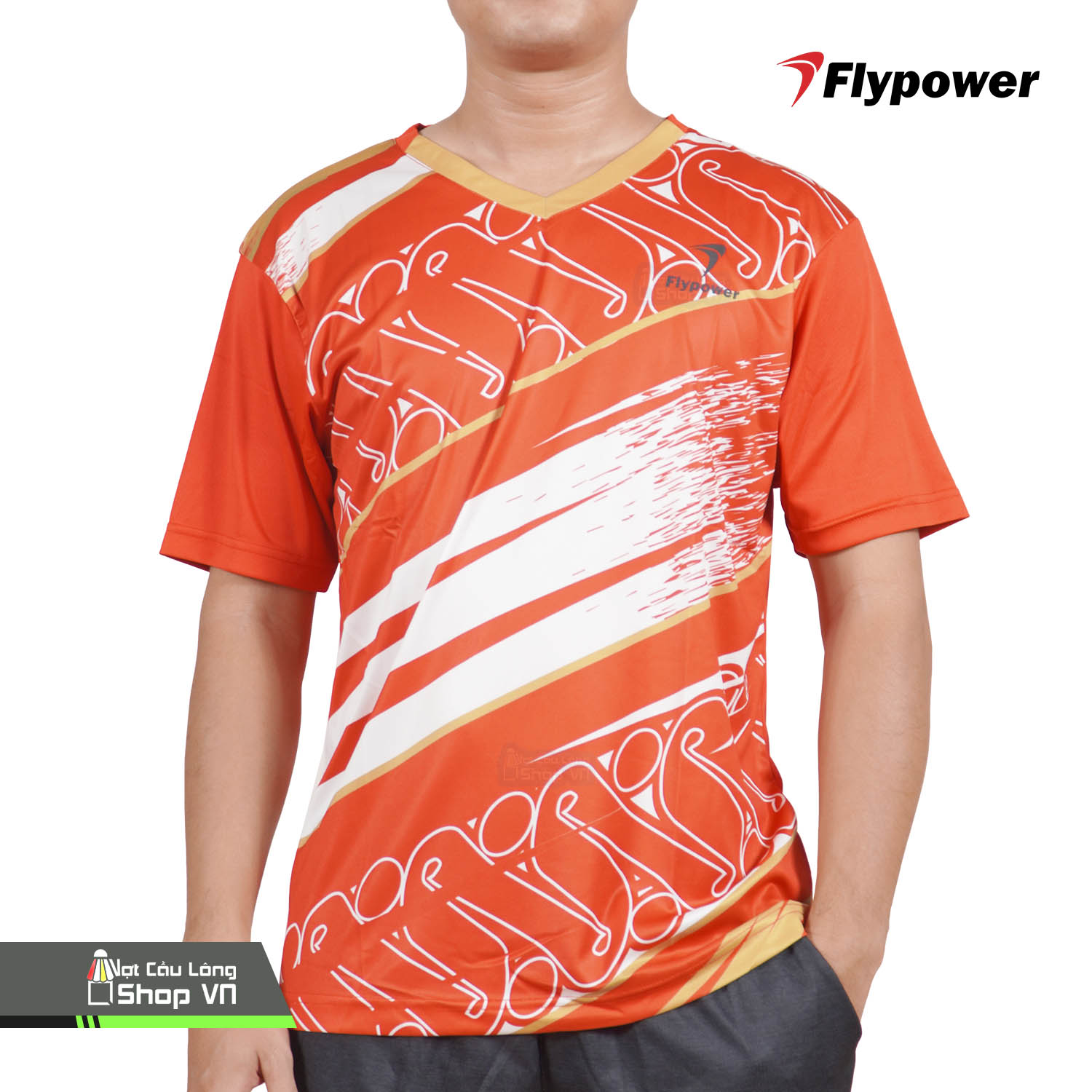 Áo Cầu Lông Flypower Rinjani 11 (jersey Red)