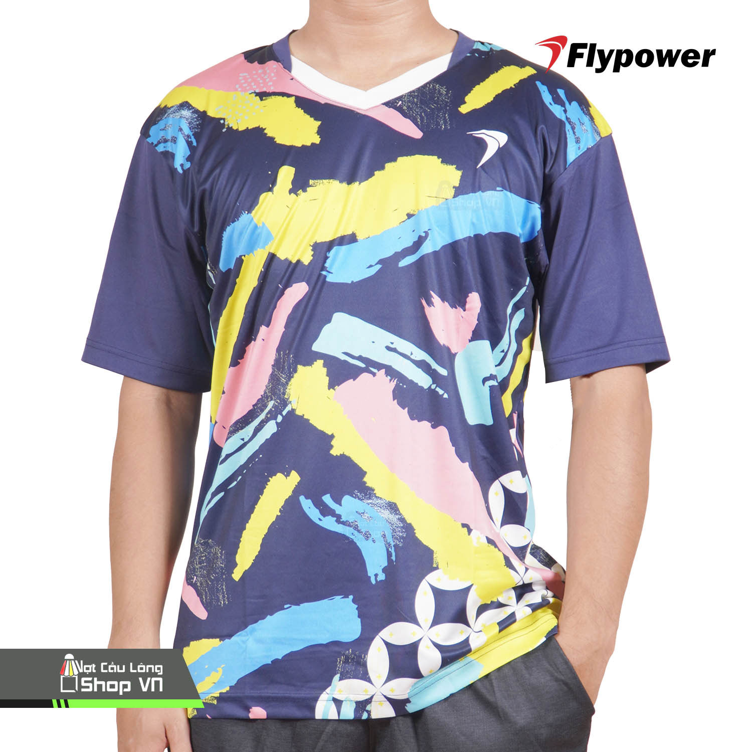 Áo Cầu Lông Flypower Rinjani 14 (navy)