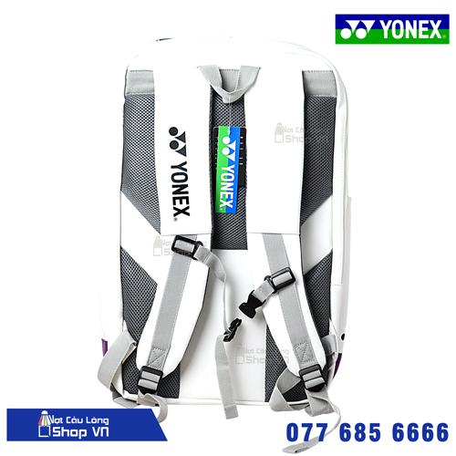 Balo cầu lông Yonex 229BP001U trắng-2