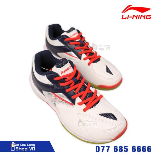 Giày cầu lông K176 trắng đỏ