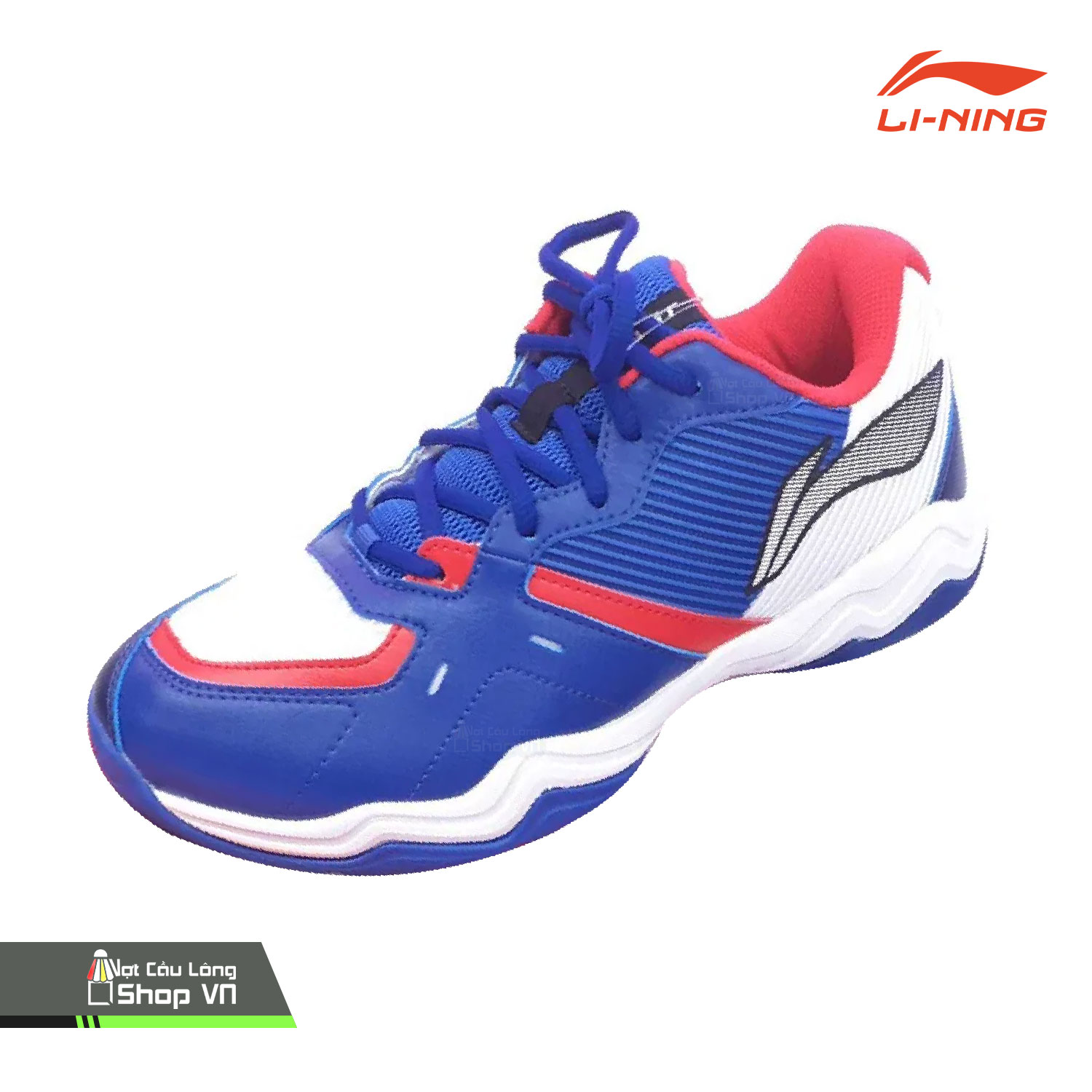 Giày Cầu Lông Lining Soundwave Ii Ayts016-6v Trắng/xanh Dương Chính Hãng