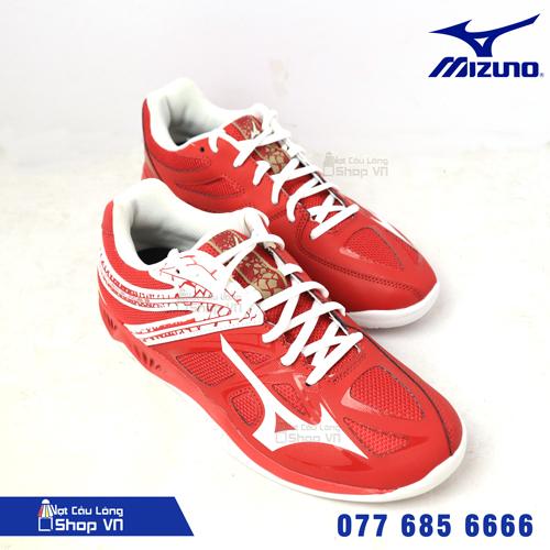Giày cầu lông Mizuno Thunder Blade 2 đỏ-2