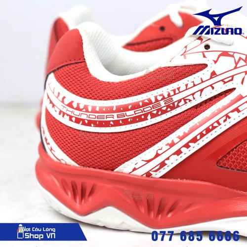 Giày cầu lông Mizuno Thunder Blade 2 đỏ-3