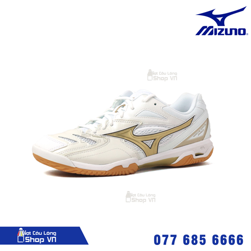 Giày Cầu Lông Mizuno Wave Fang Pro (71ga210050) Trắng/vàng