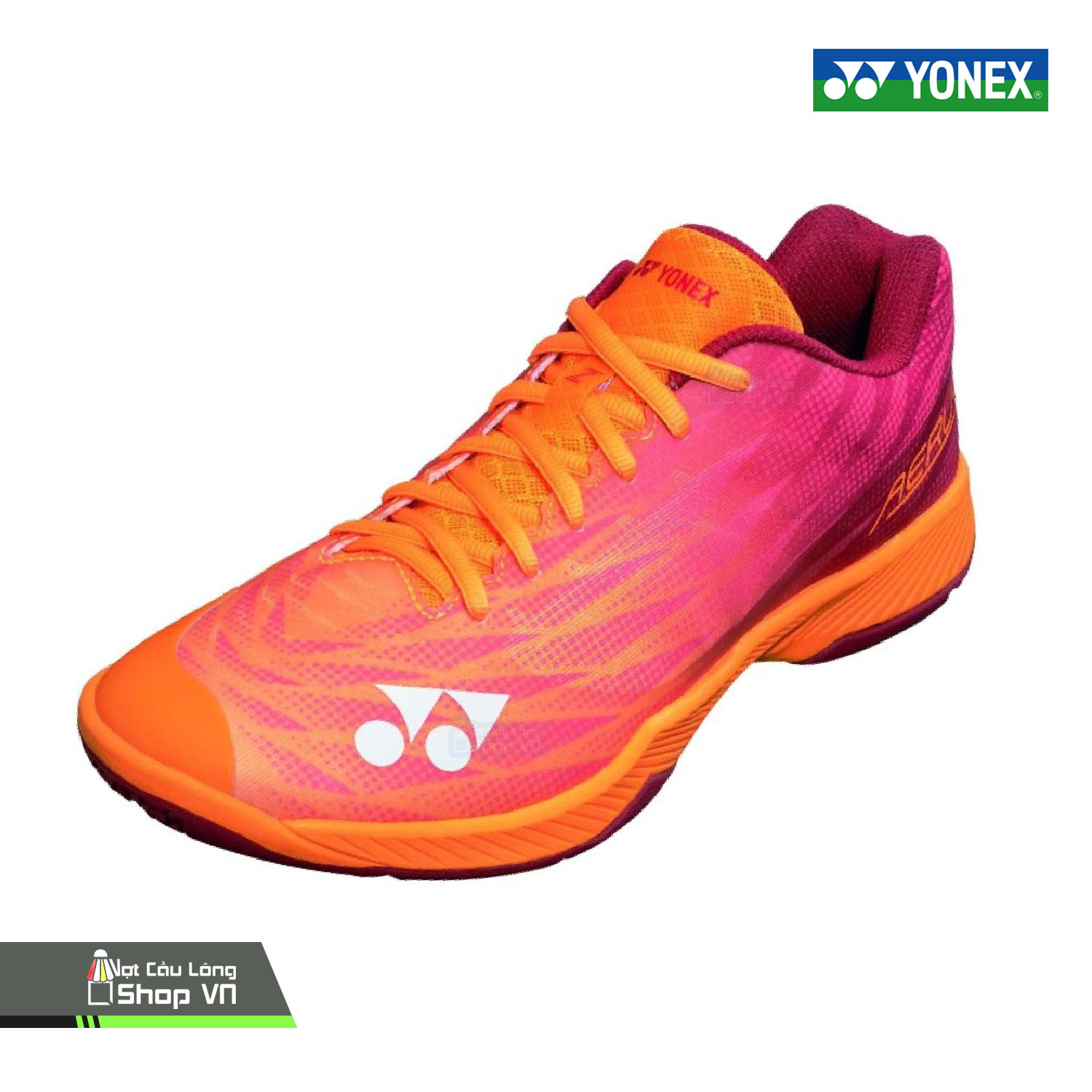 Giày Cầu Lông Yonex Aerus Z2m Cam/đỏ (orange/red)