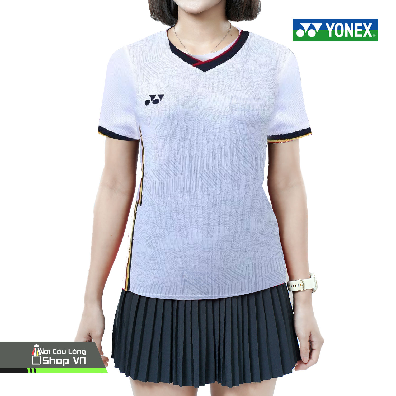 Áo Cầu Lông Yonex 6096b Trắng