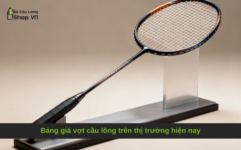 Bảng giá vợt cầu lông trên thị trường hiện nay