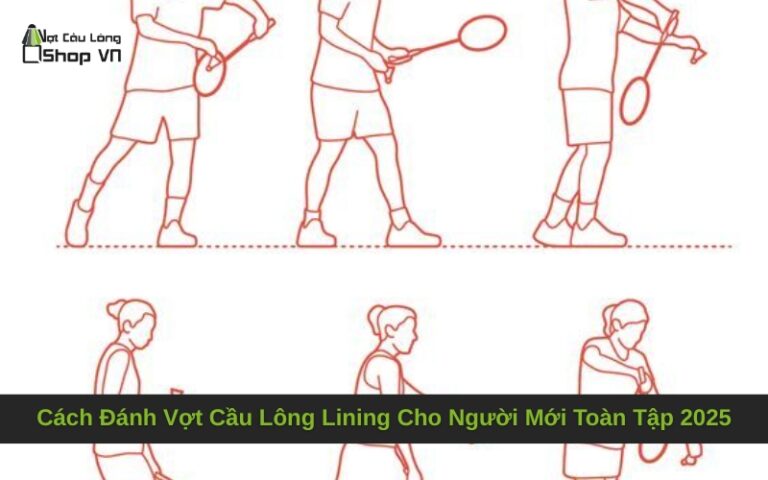 Cách Đánh Vợt Cầu Lông Lining Cho Người Mới Toàn Tập 2025