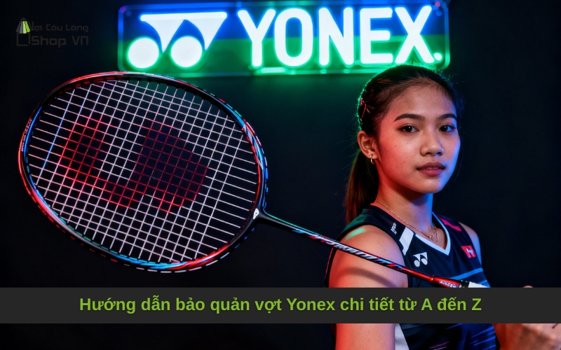 Hướng dẫn bảo quản vợt Yonex chi tiết từ A đến Z