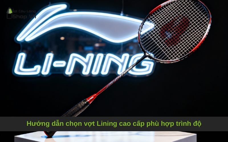 Hướng dẫn chọn vợt Lining cao cấp phù hợp trình độ