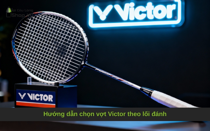 Hướng dẫn chọn vợt Victor theo lối đánh