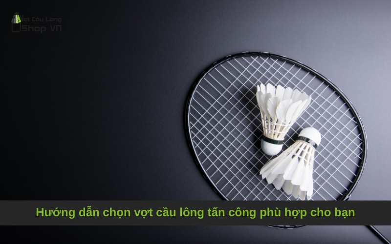 Hướng dẫn chọn vợt cầu lông tấn công phù hợp cho bạn