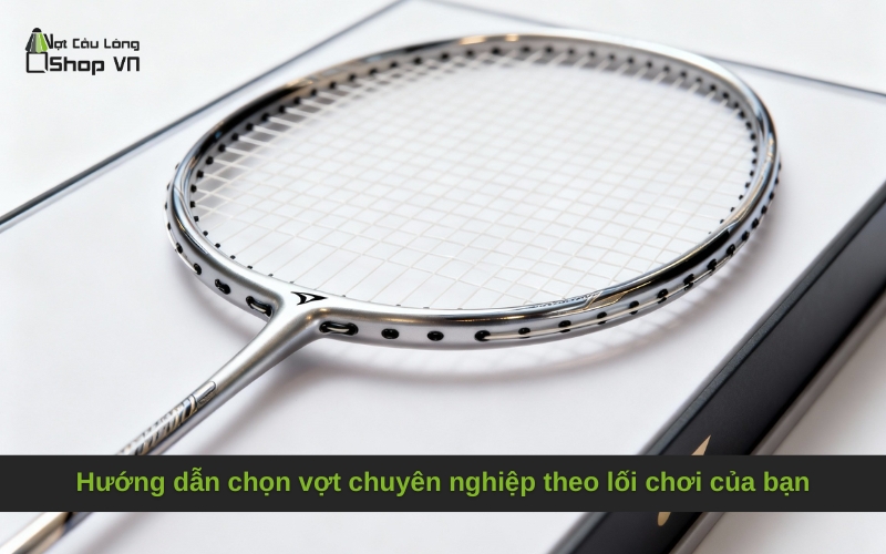 Hướng dẫn chọn vợt chuyên nghiệp theo lối chơi của bạn