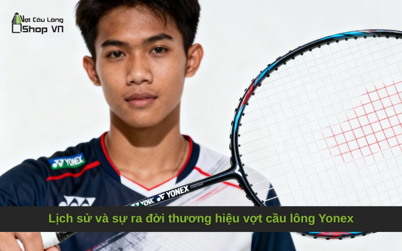 Lịch sử và sự ra đời thương hiệu vợt cầu lông Yonex