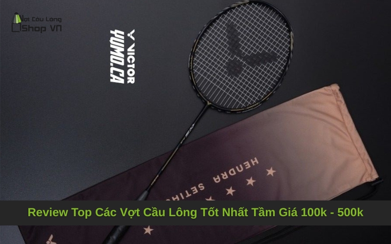 Review Top Các Vợt Cầu Lông Tốt Nhất Tầm Giá 100k - 500k