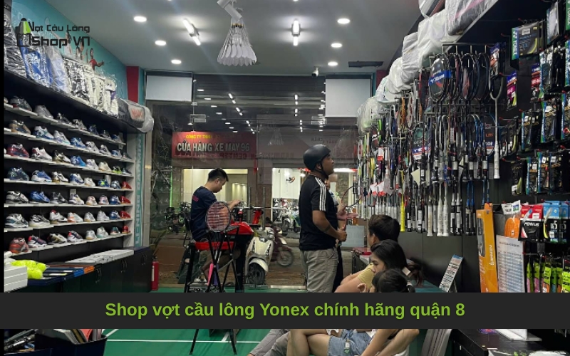 Shop vợt cầu lông Yonex chính hãng quận 8