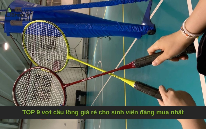 TOP 9 vợt cầu lông giá rẻ cho sinh viên đáng mua nhất