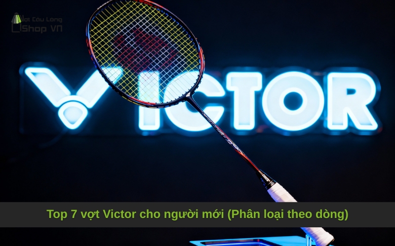 Top 7 vợt Victor cho người mới (Phân loại theo dòng)