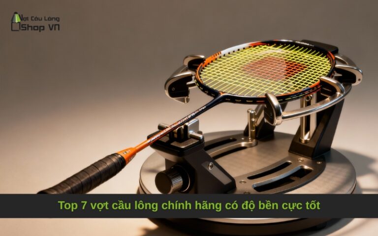 Top 7 vợt cầu lông chính hãng có độ bền cực tốt