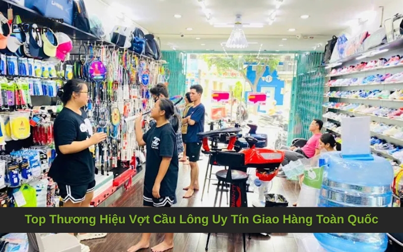 Top Thương Hiệu Vợt Cầu Lông Uy Tín Giao Hàng Toàn Quốc