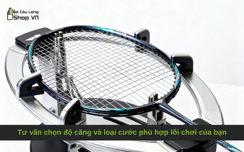 Tư vấn chọn độ căng và loại cước phù hợp lối chơi của bạn
