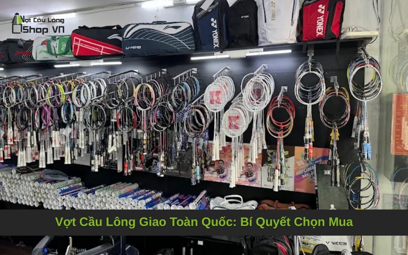 Vợt Cầu Lông Giao Toàn Quốc: Bí Quyết Chọn Mua và Top Thương Hiệu