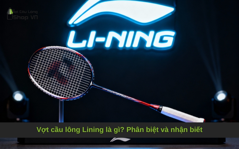 Vợt cầu lông Lining là gì? Phân biệt và nhận biết