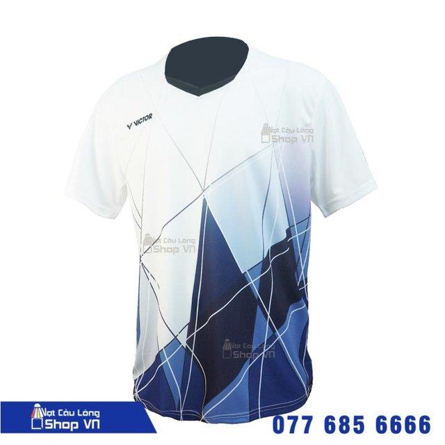 Áo Cầu Lông Victor 360a Trắng