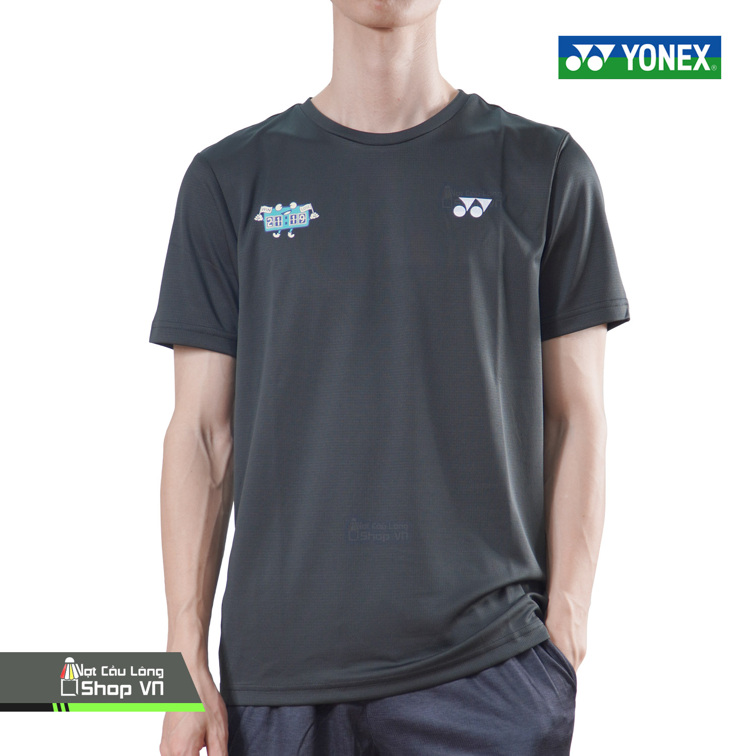 Áo Cầu Lông Yonex Rm-s092-3053-easy5 Jet Black