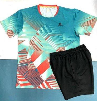 Áo Cầu Lông Apacs Rn 10155 Turquoise / Red