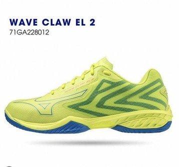 Giày Cầu Lông Mizuno Wave Claw El 2 (71ga228012) Xanh Chuối