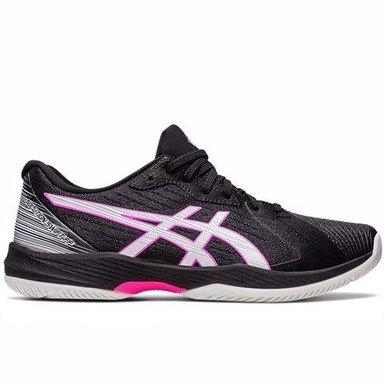 Giày Cầu Lông Asics Solution Swift Ff Đen/hồng (bk/pk)