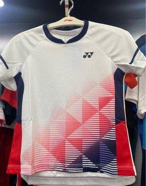 Áo Cầu Lông Yonex Kid Trắng/đỏ