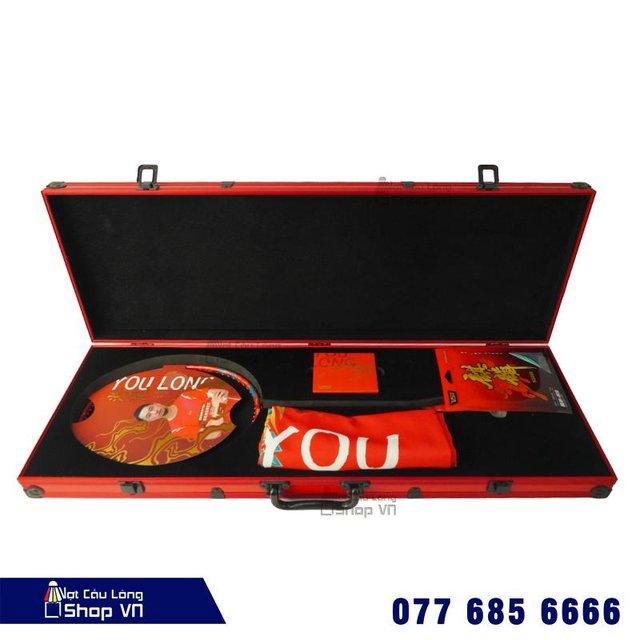 Set Vợt Cầu Lông Vs You Long Đỏ