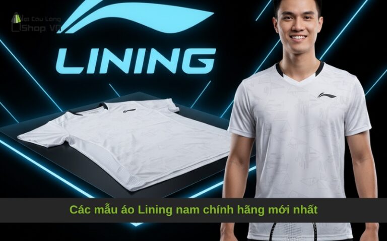 Các mẫu áo Lining nam chính hãng mới nhất